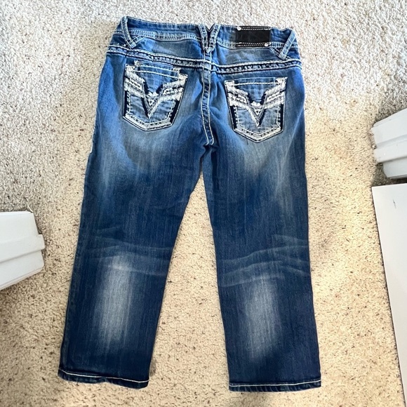 Women’s‎ VIGOSS Brooklyn Jean capris 7x21 - Picture 1 of 9